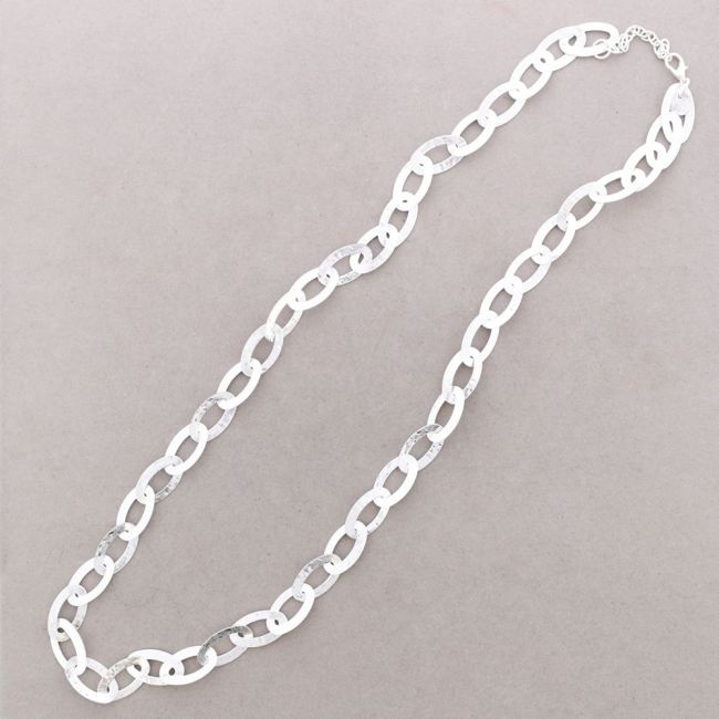 COLLAR LARGO ESLABONES METAL