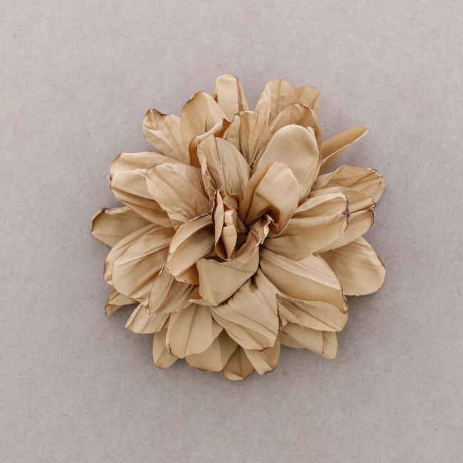 BROCHE FLOR TELA 12CM
