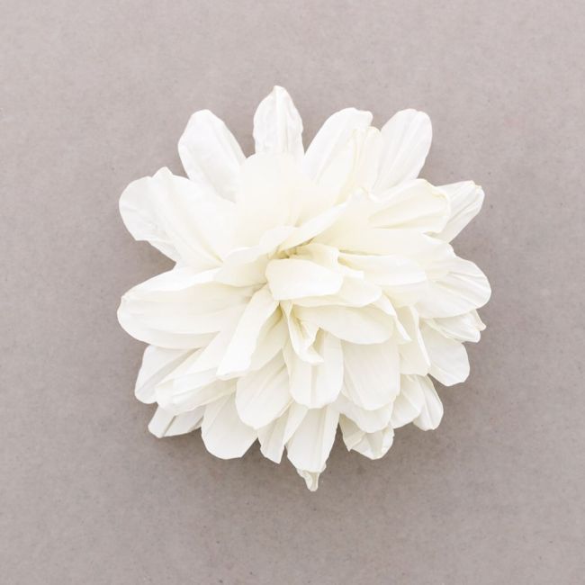 BROCHE FLOR TELA 12CM