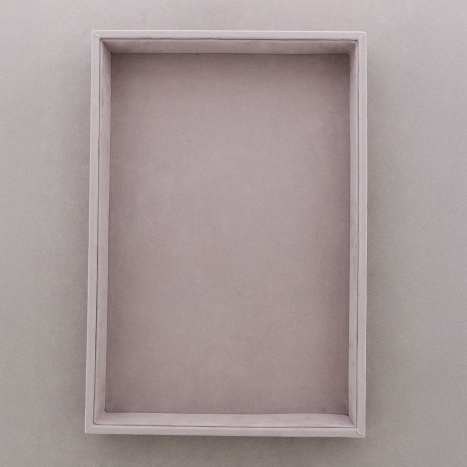 DISPLAY TRAY TAUPE 35*24*4