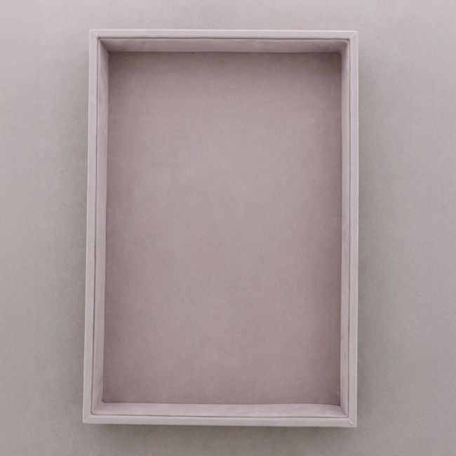 DISPLAY TRAY TAUPE 35*24*4