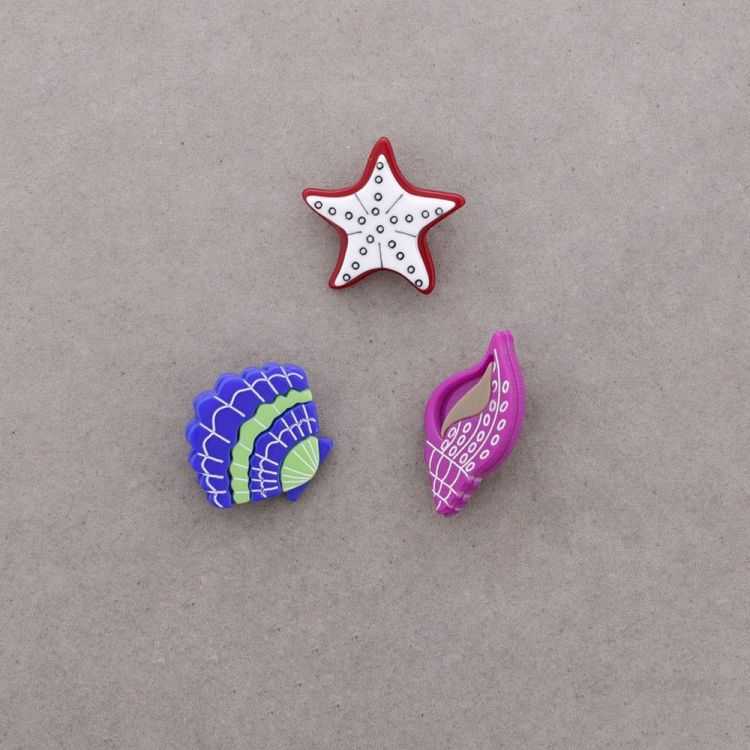 BROCHE SET MOTIVOS MARINOS RESINA 2