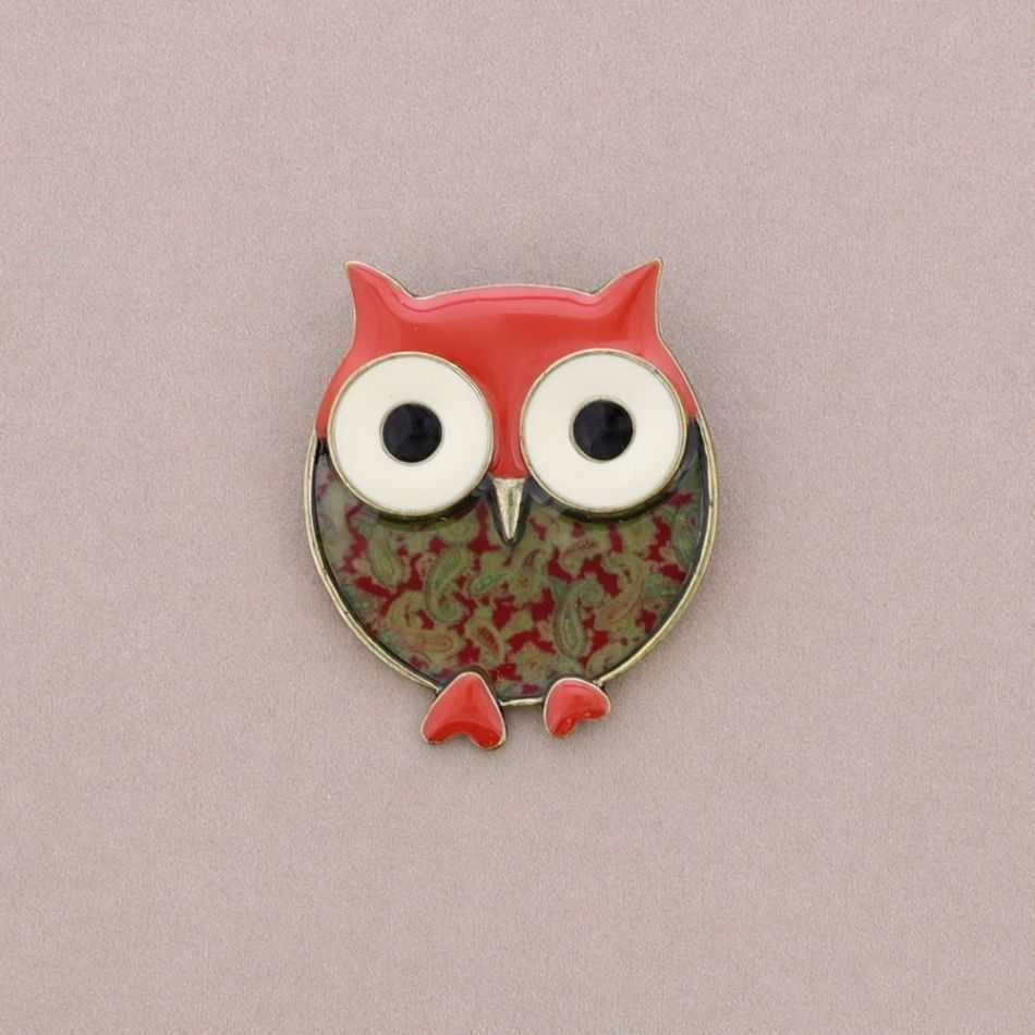 BROCHE METAL ESMALTE