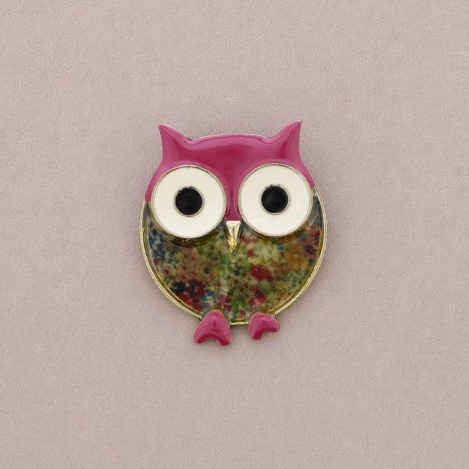 BROCHE METAL ESMALTE