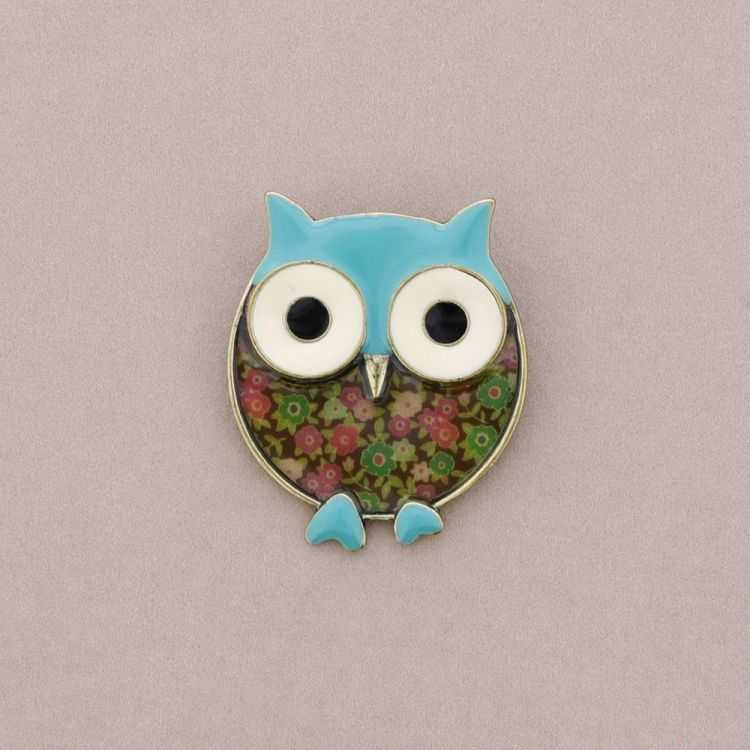 BROCHE METAL ESMALTE 2