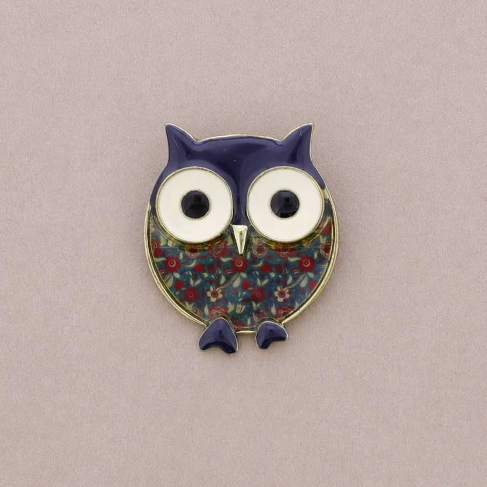 BROCHE METAL ESMALTE