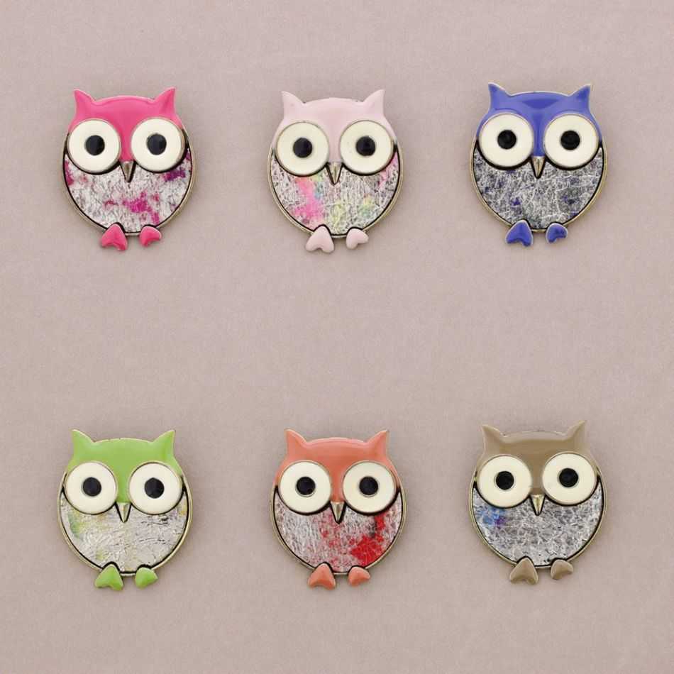 BROCHE METAL ESMALTE
