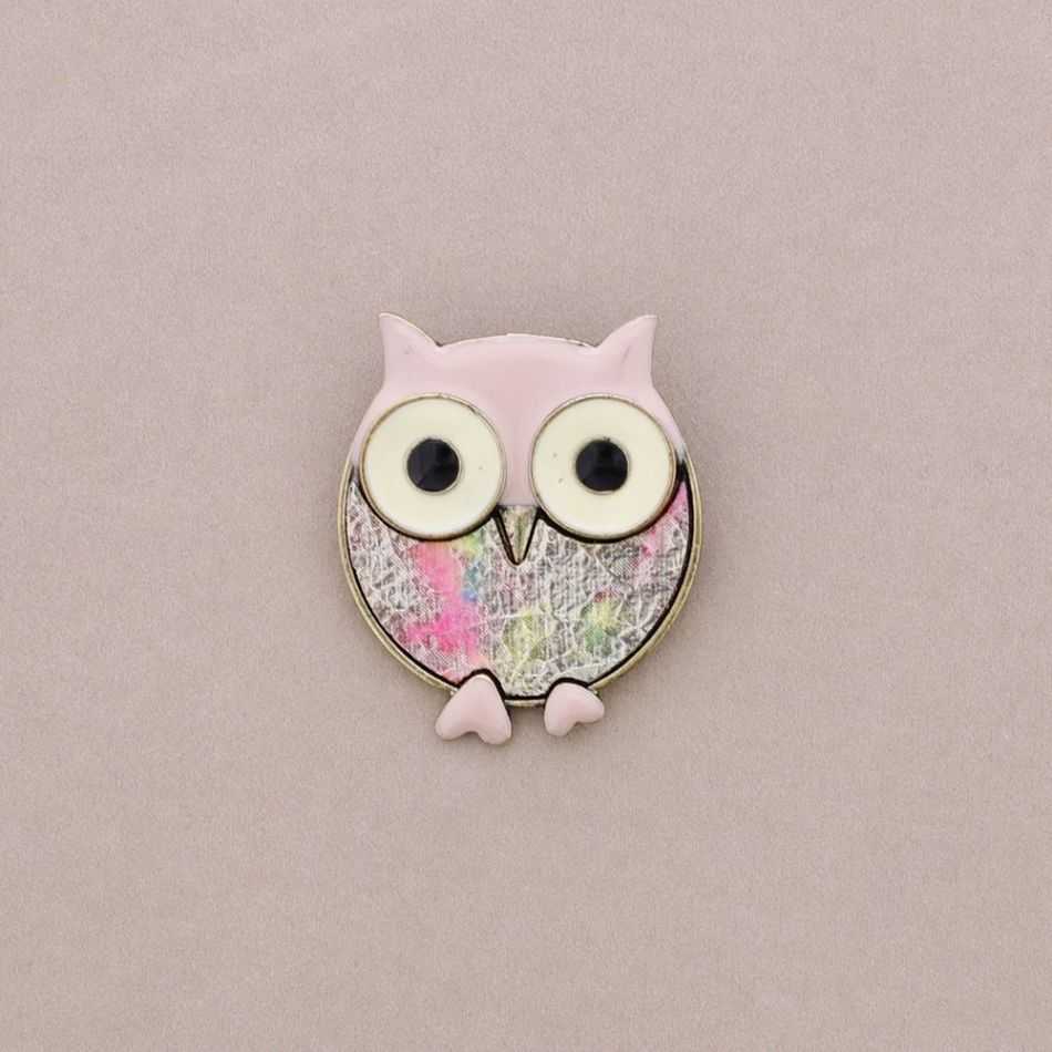 BROCHE METAL ESMALTE