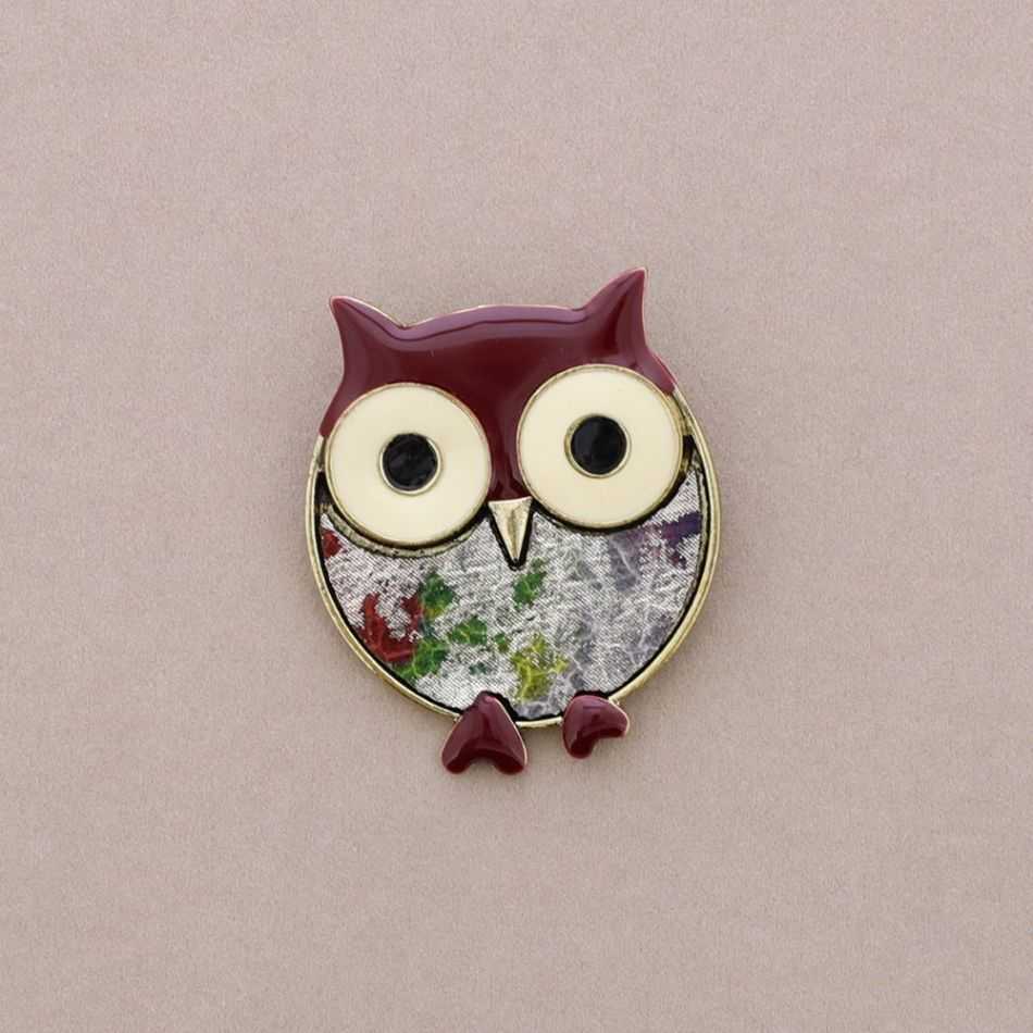 BROCHE METAL ESMALTE