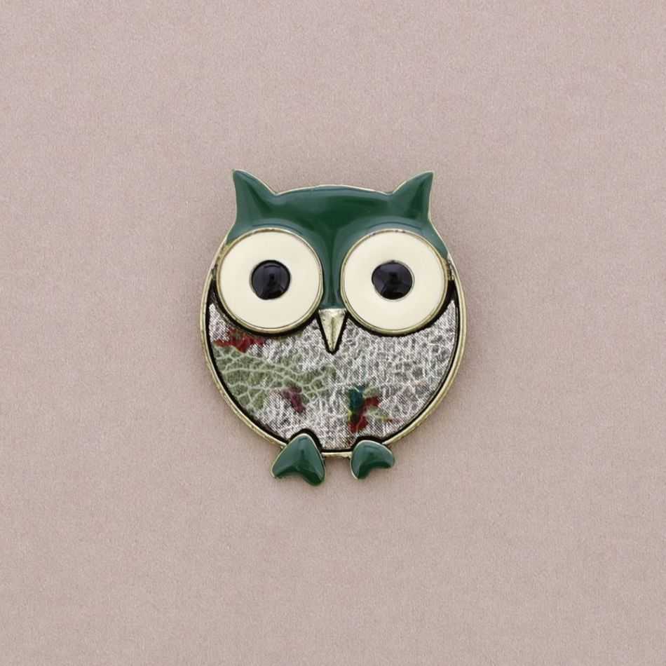 BROCHE METAL ESMALTE