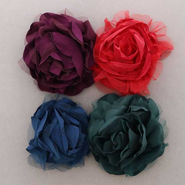 BROCHE FLOR 10CM 2