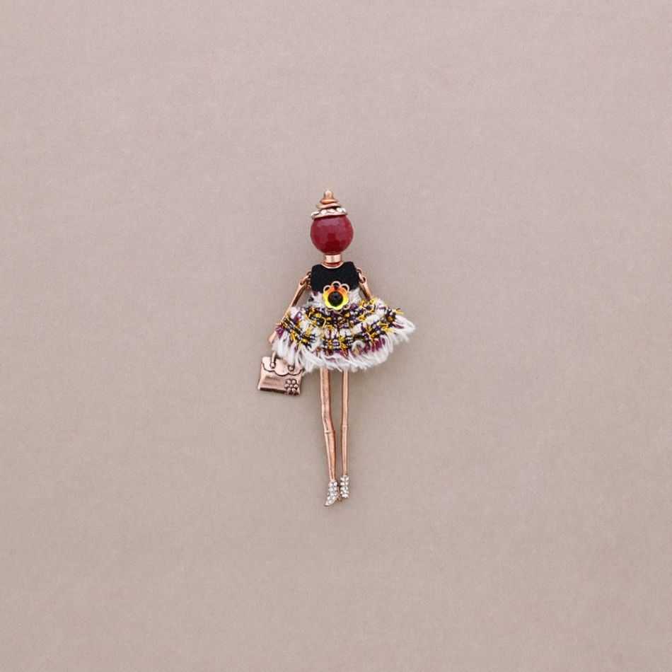 HANGING BROOCH DOLL