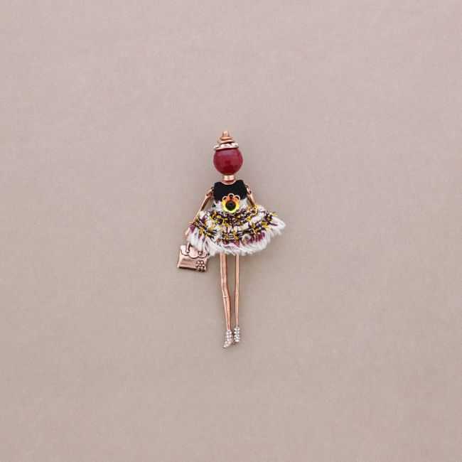 HANGING BROOCH DOLL
