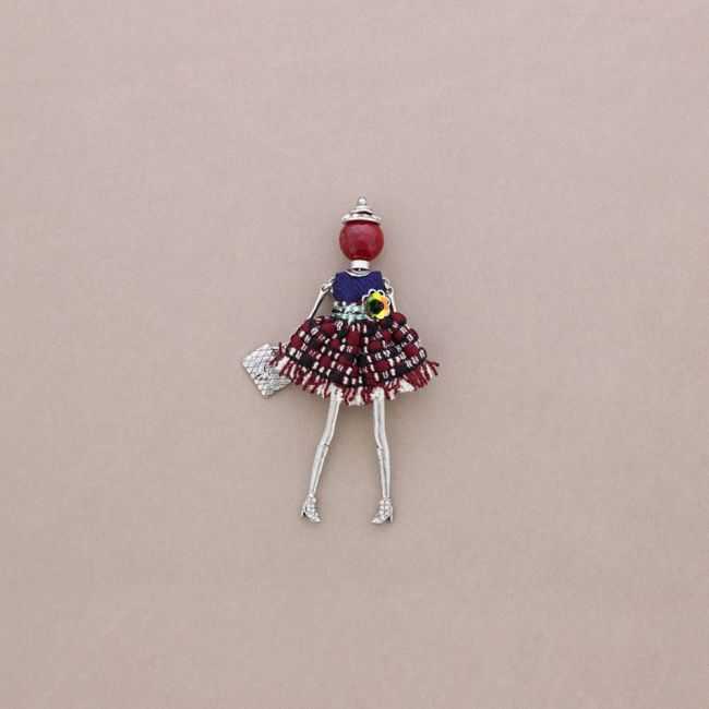 HANGING BROOCH DOLL