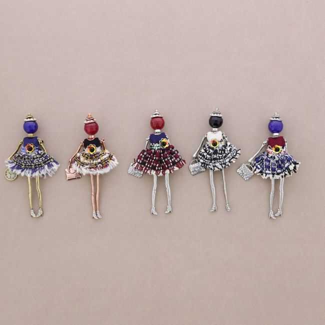 HANGING BROOCH DOLL