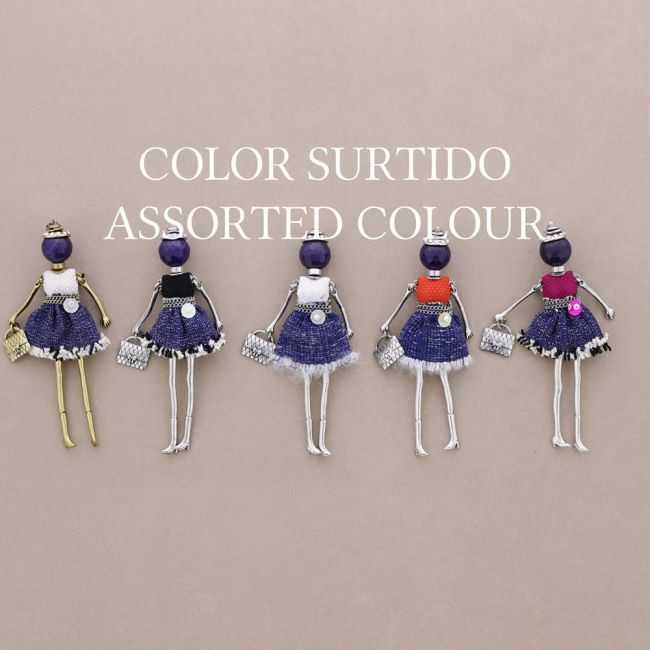 HANGING BROOCH DOLL