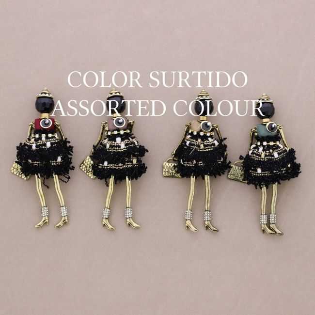 HANGING BROOCH DOLL