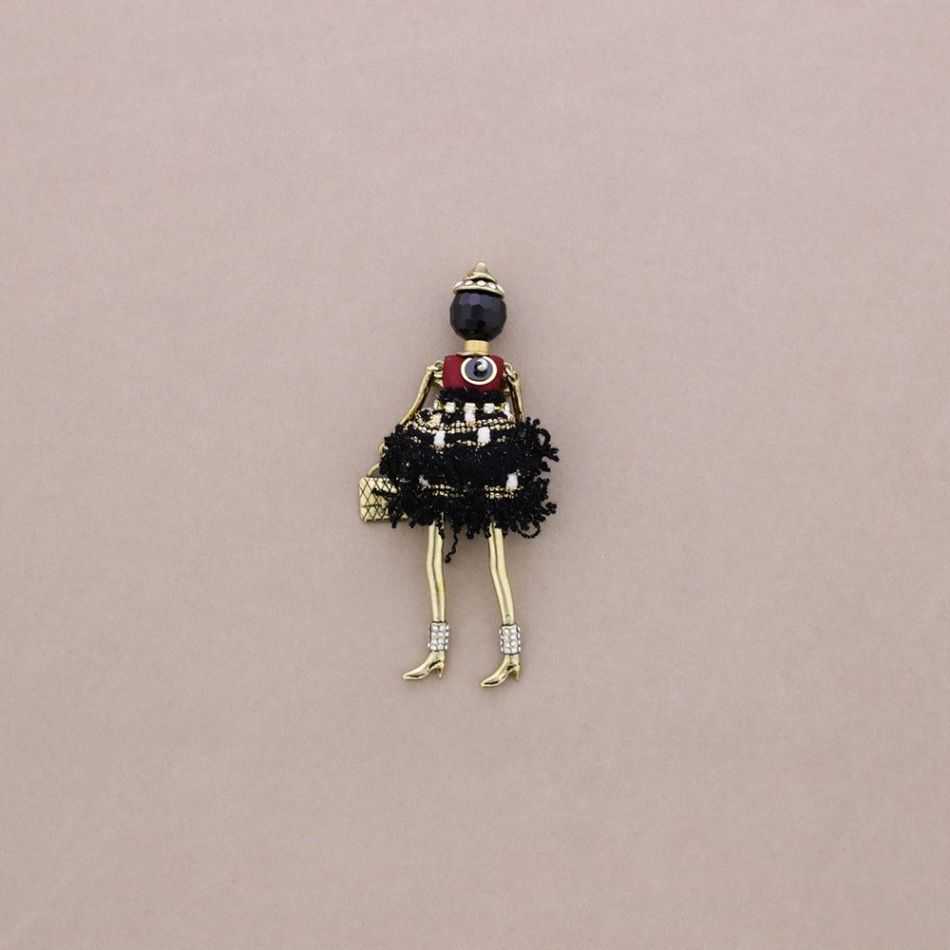 HANGING BROOCH DOLL