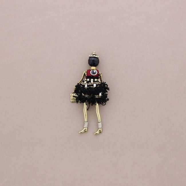 HANGING BROOCH DOLL