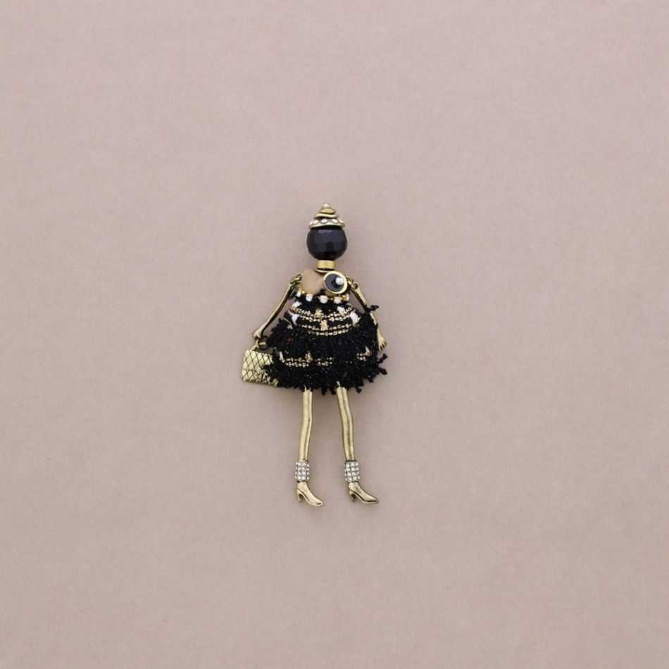 HANGING BROOCH DOLL