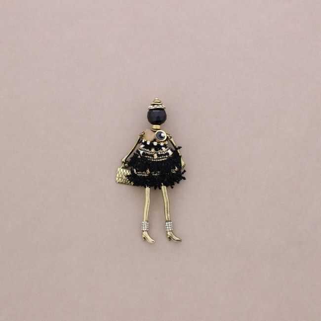 HANGING BROOCH DOLL