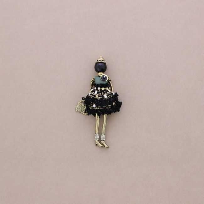 HANGING BROOCH DOLL