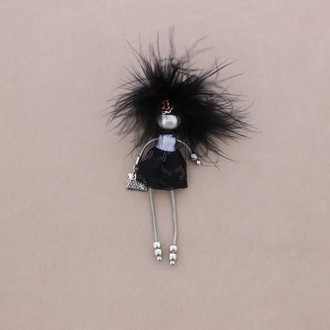 LADY QUEEN DOLL BROOCH