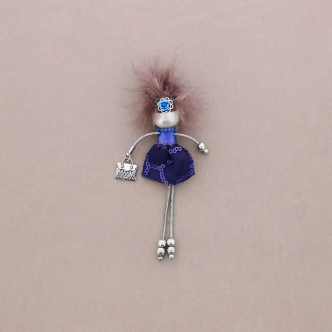 BROCHE MUÑECA LADY QUEEN