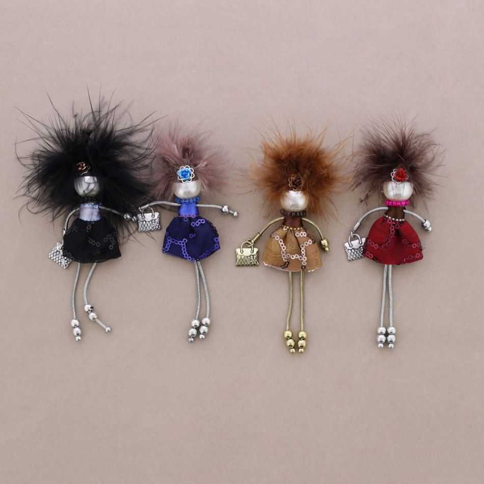 BROCHE MUÑECA LADY QUEEN