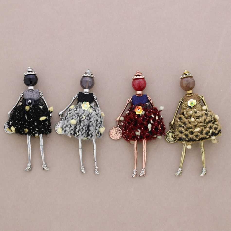 DOLL PENDANT BROOCH