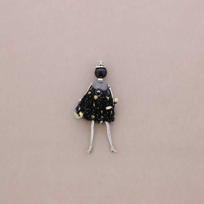 DOLL PENDANT BROOCH
