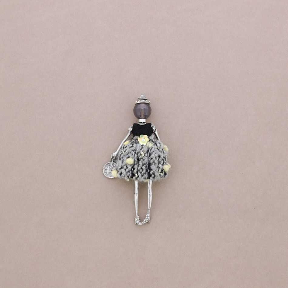 DOLL PENDANT BROOCH