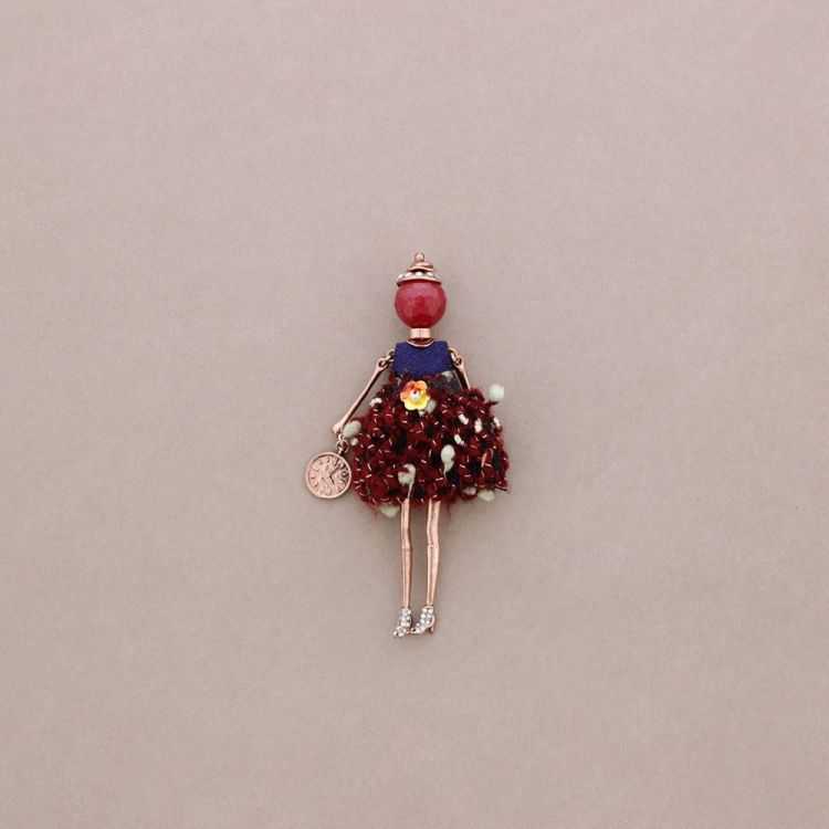DOLL PENDANT BROOCH