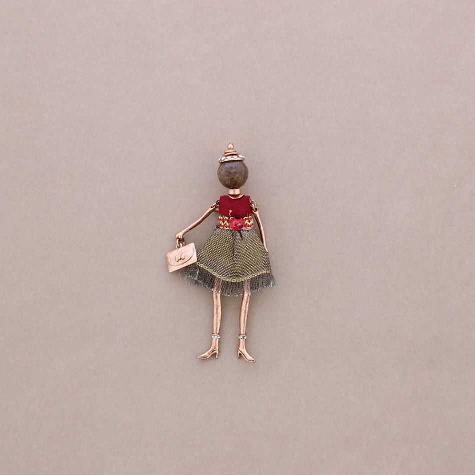 HANGING BROOCH DOLL