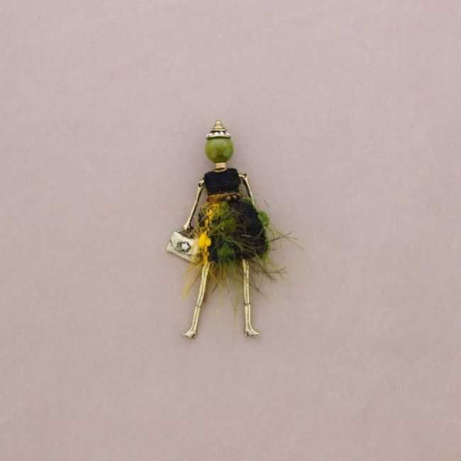 DOLL BROOCH