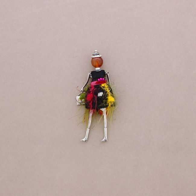 DOLL BROOCH