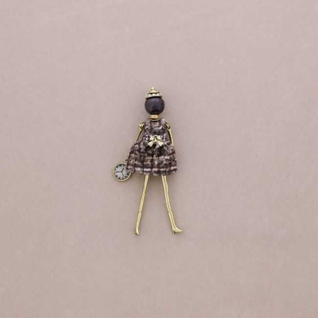 HANGING BROOCH DOLL