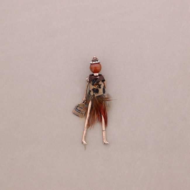 DOLL BROOCH