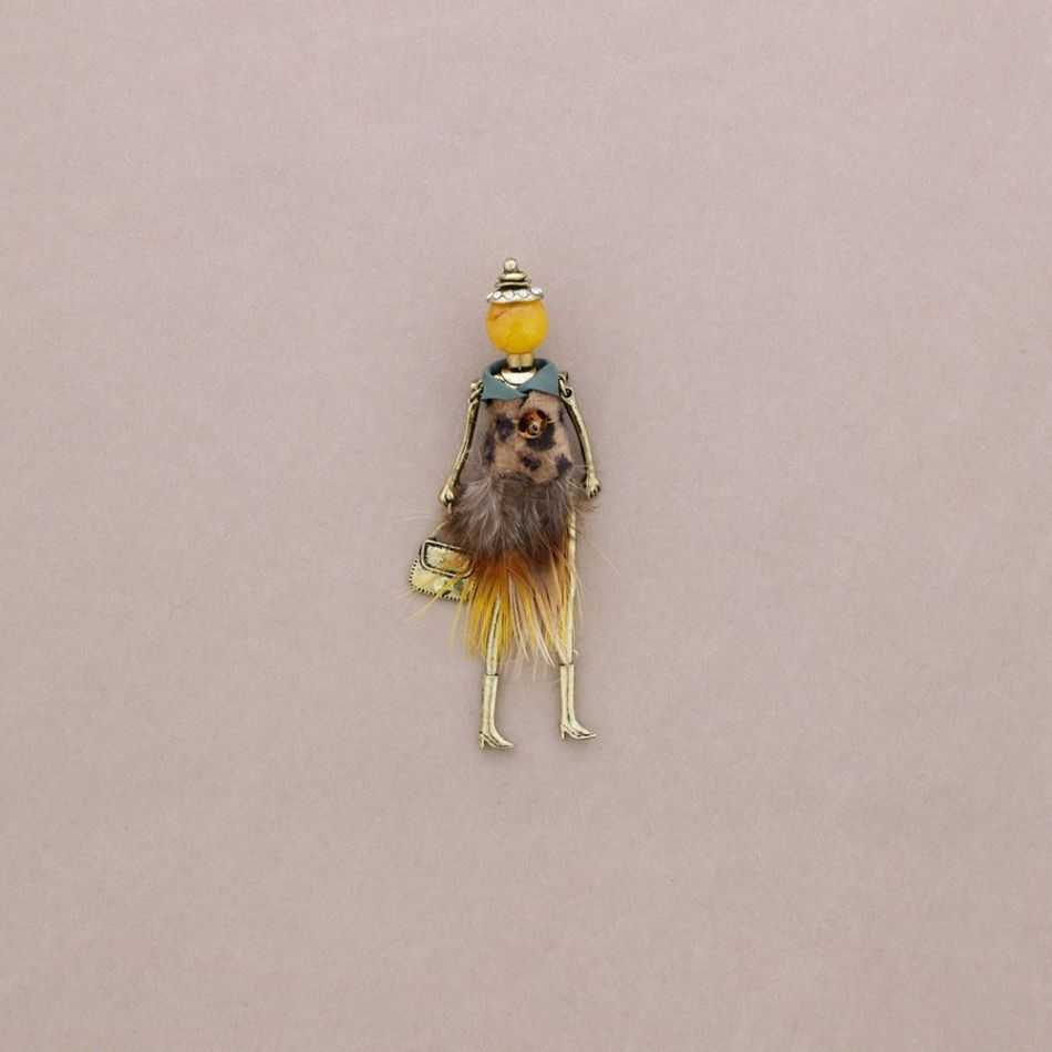 DOLL BROOCH