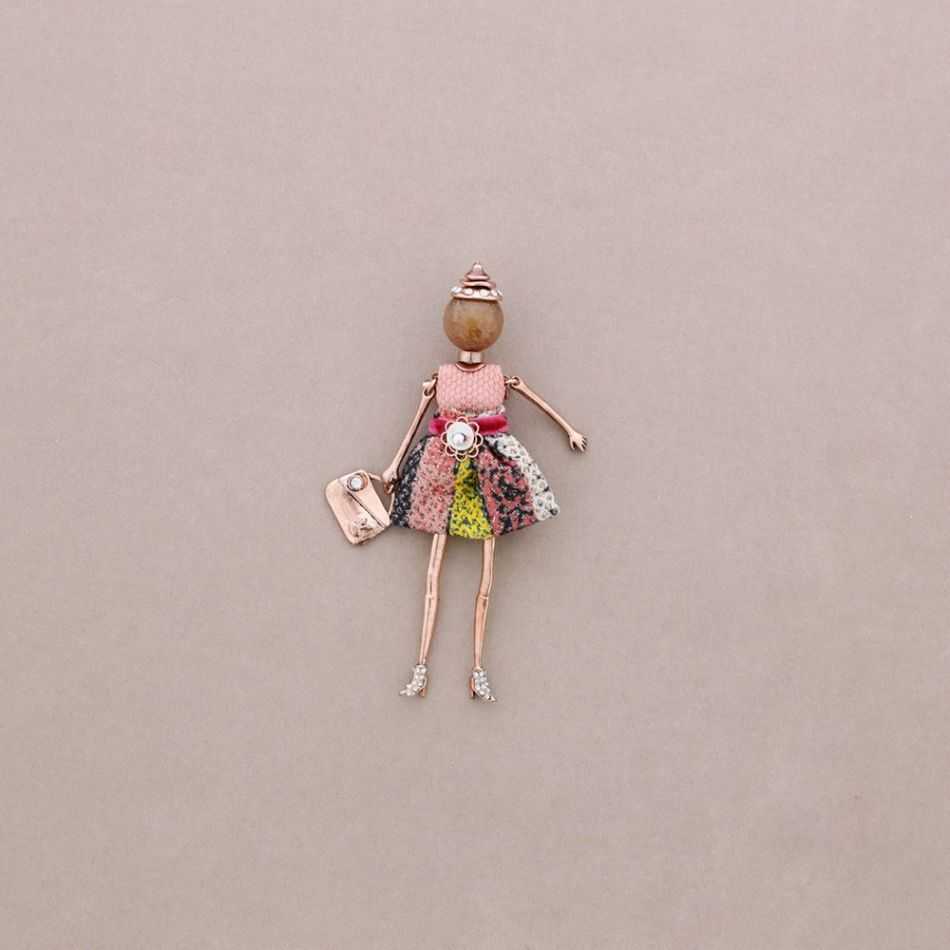 HANGING BROOCH DOLL
