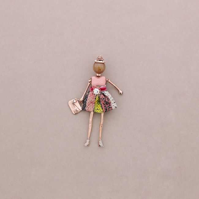 HANGING BROOCH DOLL
