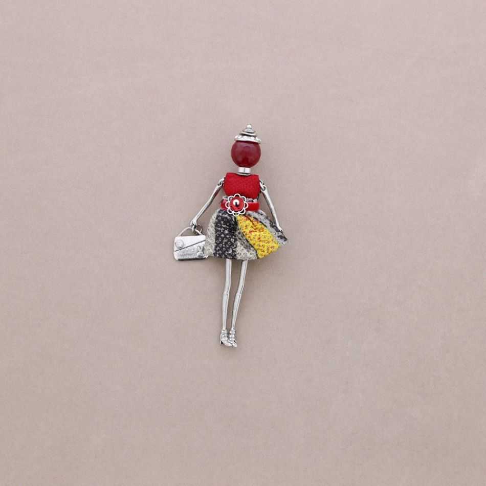 HANGING BROOCH DOLL
