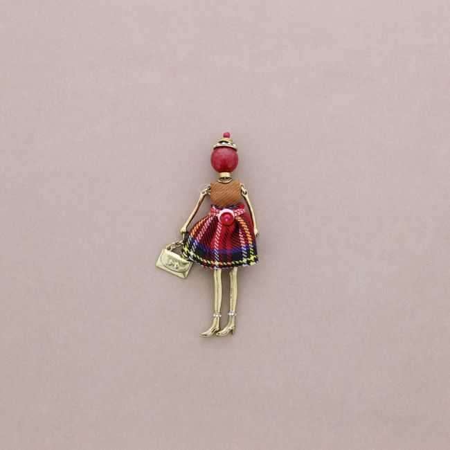 DOLL BROOCH
