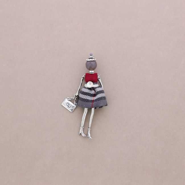 DOLL BROOCH