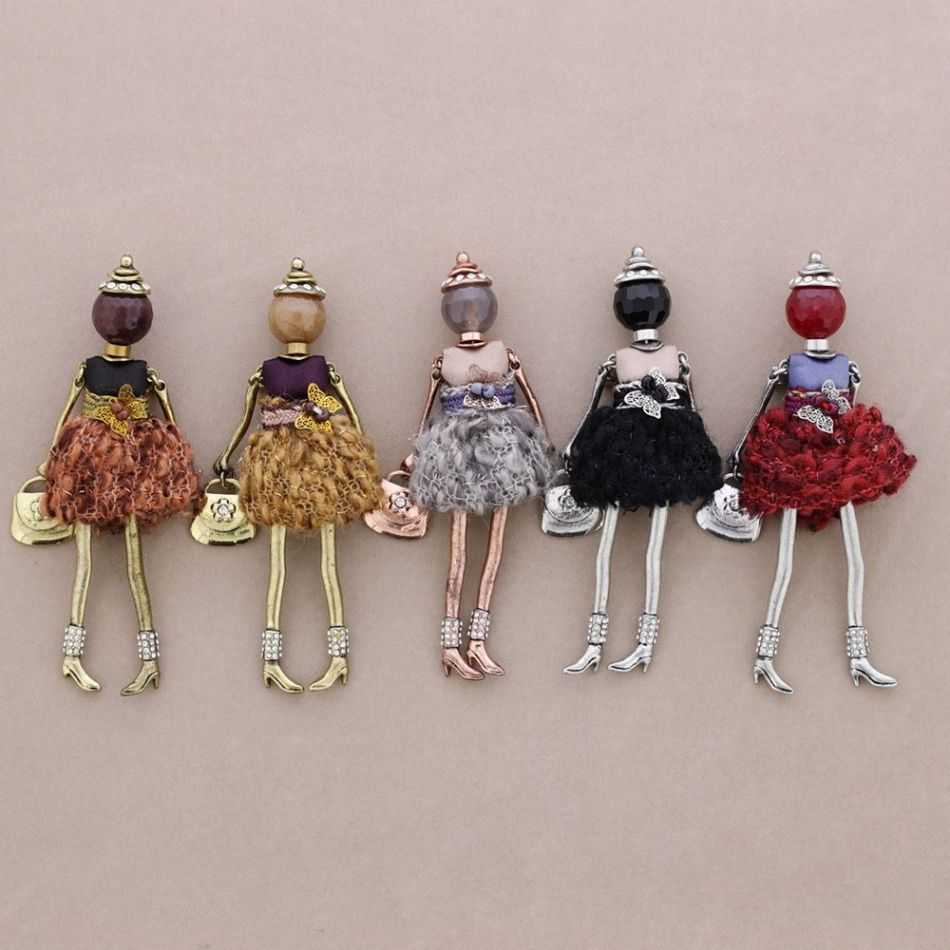 HANGING BROOCH DOLL