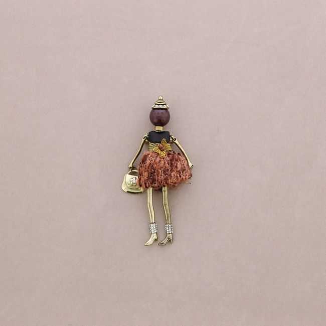 HANGING BROOCH DOLL