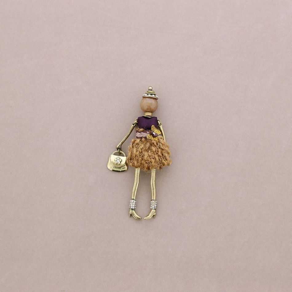 HANGING BROOCH DOLL