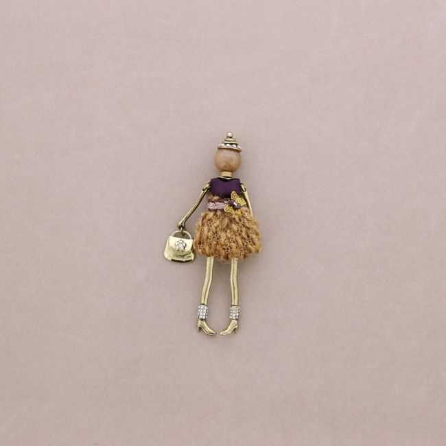 HANGING BROOCH DOLL