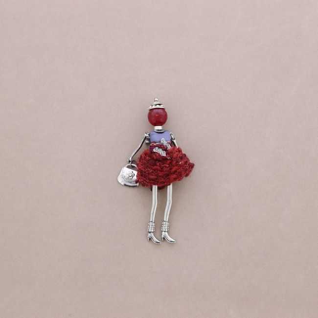 HANGING BROOCH DOLL