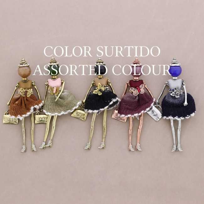 HANGING BROOCH DOLL